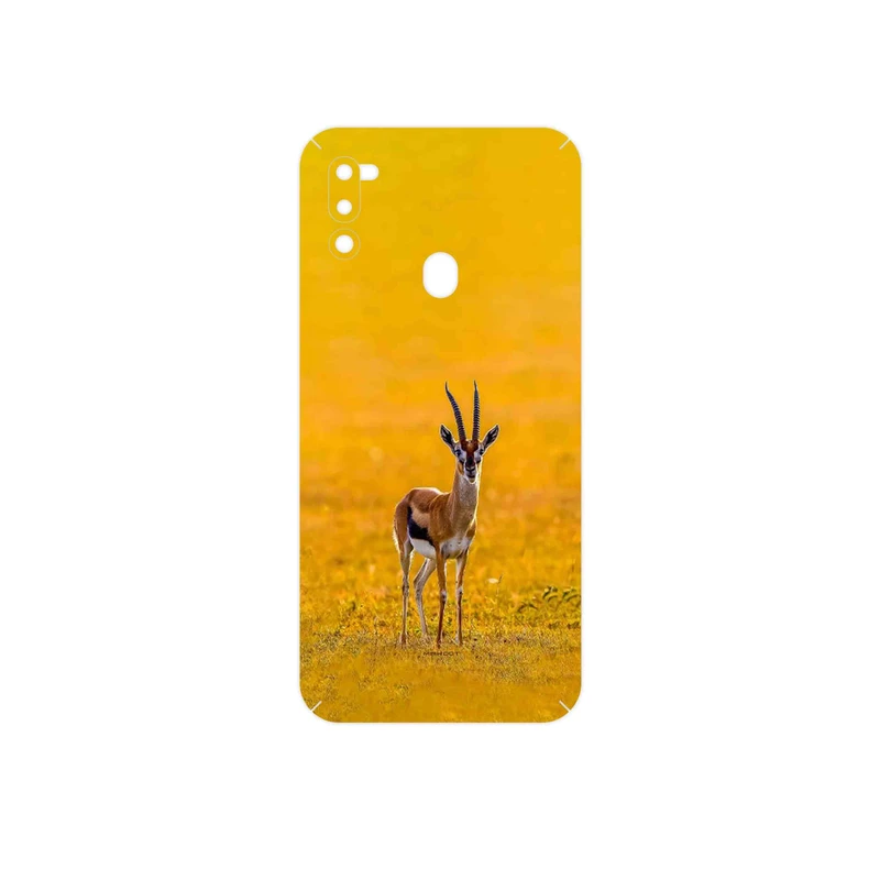 برچسب پوششی ماهوت مدل Gazelle مناسب برای گوشی موبایل سامسونگ Galaxy M21 (2021) Edition