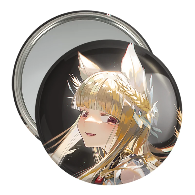 آینه جیبی خندالو مدل هولو انیمه ادویه و گرگ کد 36110