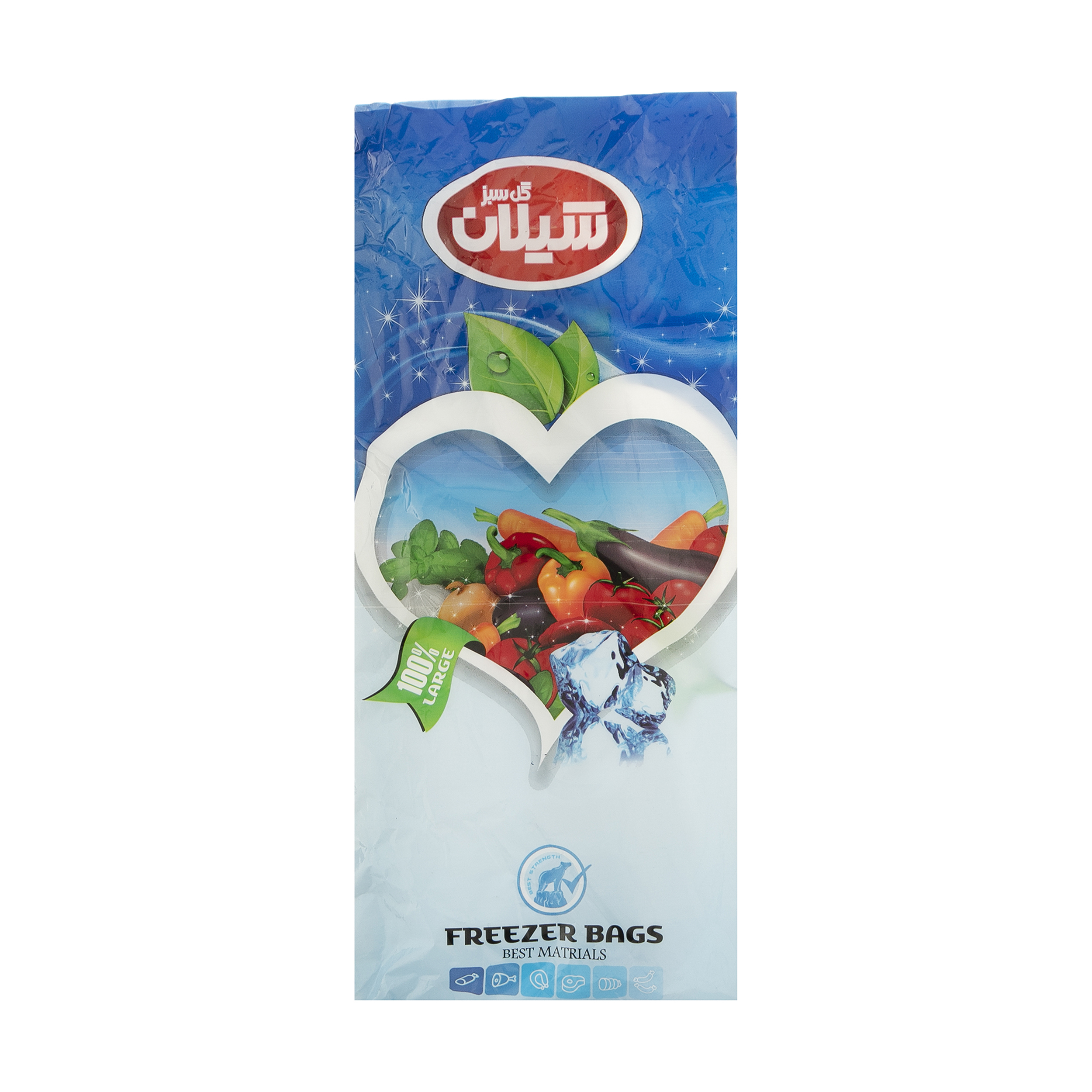 کیسه فریزر مدل 84248 بسته 100 عددی