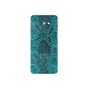 MAHOOT Blue Snake Skin Cover Sticker for Samsung Galaxy J4 Plus