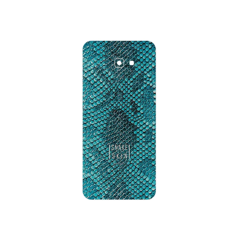 برچسب پوششی ماهوت مدل Blue Snake Skin مناسب برای گوشی موبایل سامسونگ Galaxy J4 Plus