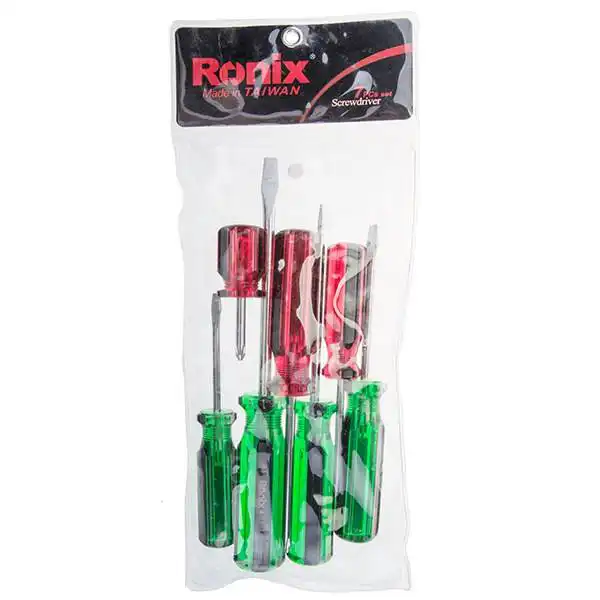 مجموعه 7 عددی پیچ گوشتی رونیکس مدل RRH-2701