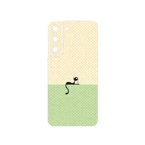 MAHOOT Minimal Internet Cat Icon Cover Sticker for Samsung Galaxy S22 5G