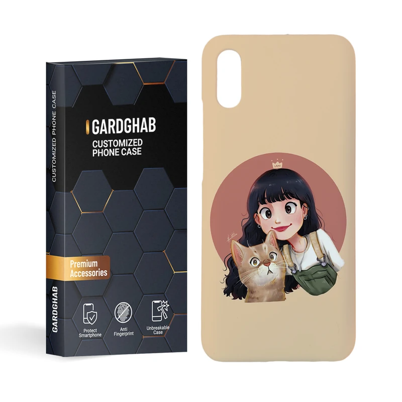 کاور گارد قاب مدل دخترانه مناسب برای گوشی موبایل شیائومی Redmi 9A