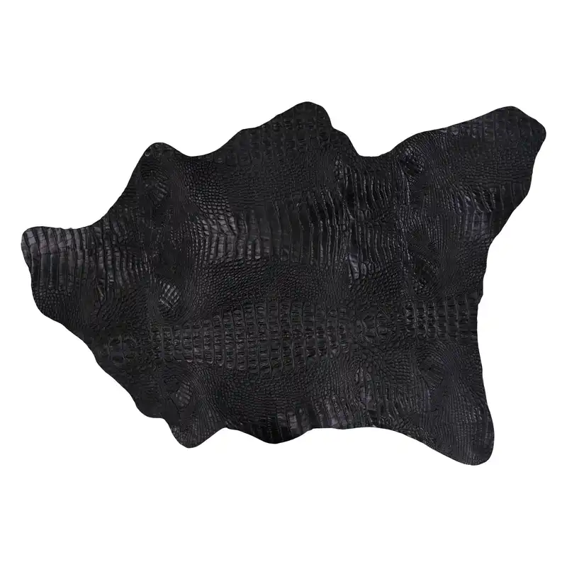 چرم طبیعی مدل بزی کورکودیل کد 02G021C