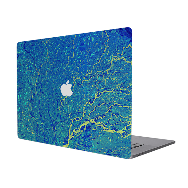 برچسب تزئینی مدل marble کد 104مناسب برای مک بوک پرو 13 اینچ