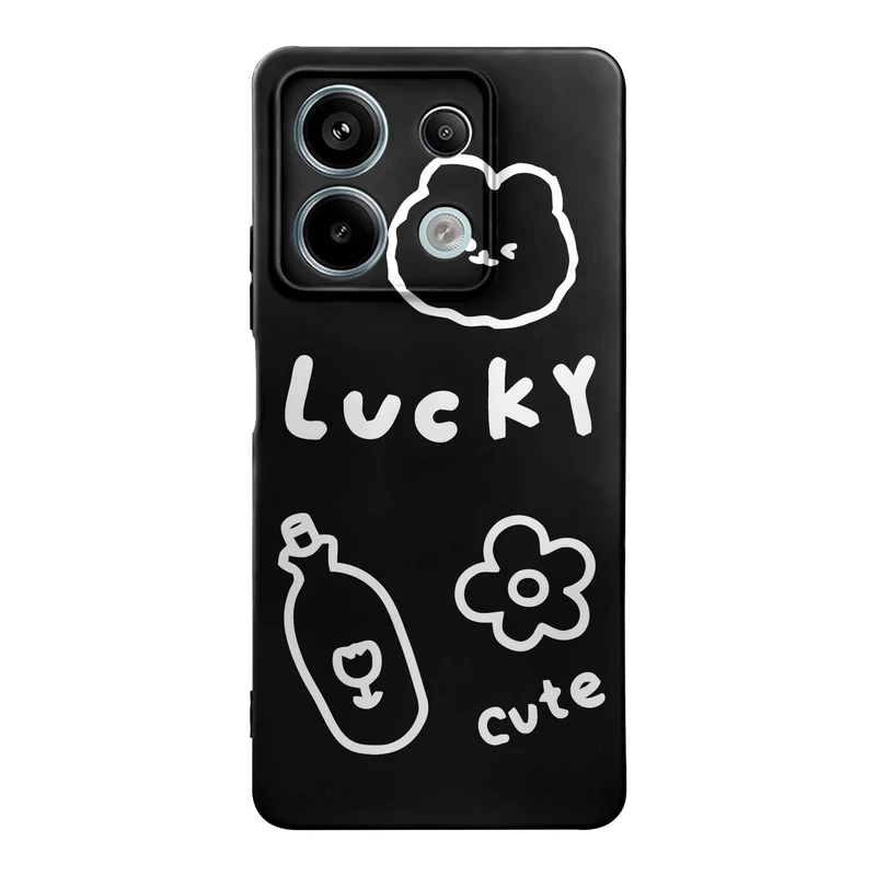 کاور قاب گارد طرح خرس مینیمال کد t12263 مناسب برای گوشی موبایل شیائومی Redmi Note 13 Pro 5G