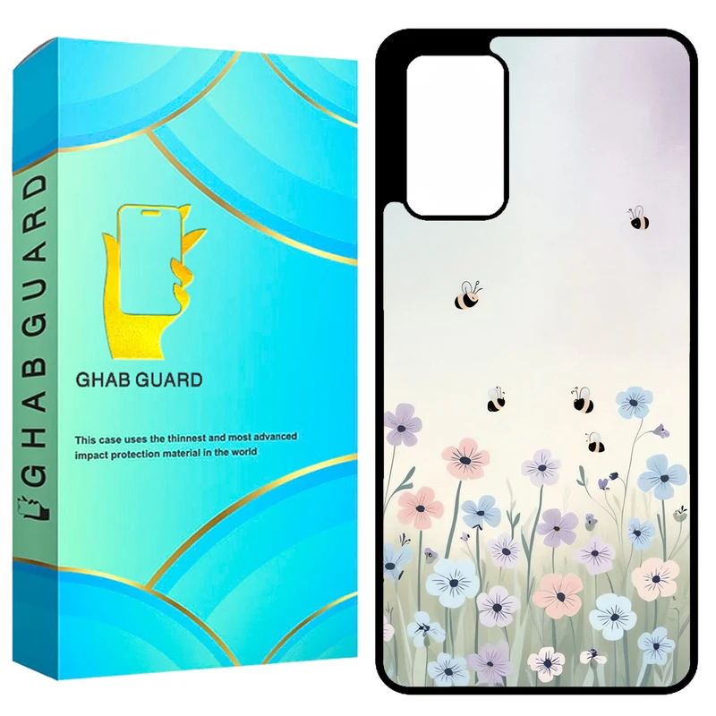 کاور قاب گارد طرح گل مدل GCHPA72 مناسب برای گوشی موبایل سامسونگ Galaxy A72 4G