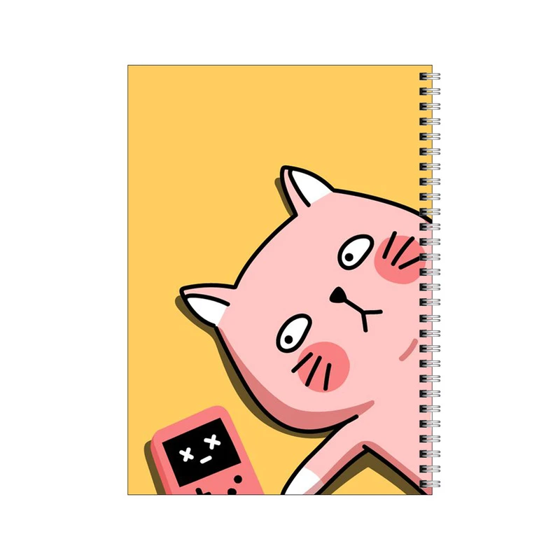 دفتر مشق 100 برگ بامبیلیپ طرح گربه و بازی کامپوتری کد 6268575