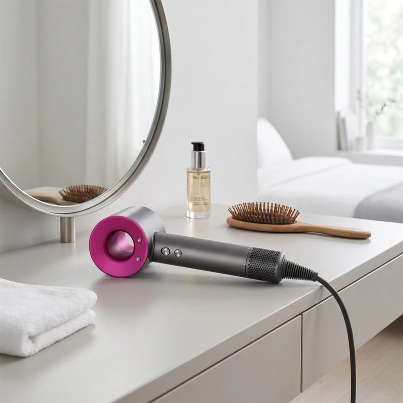 عکس شماره 2 : سشوار حرفه ای 1600 وات super hair dryer، موتور ac، وزن 160 گرم، المنت سرامیک تورمالین، دارای سری دیسپانسر، متمرکز کننده با ویژگی صاف کنندگی، با قابلیت عملکرد توربو