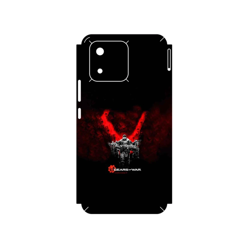 برچسب پوششی ماهوت مدل GEARS_OF_WAR مناسب برای گوشی موبایل آنر X5