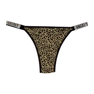 شورت زنانه مدل نگین دار پلنگی