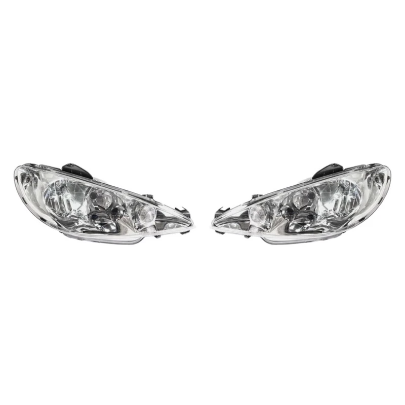 چراغ جلو راست و چپ خودرو  اس ان تی کد 786534 مناسب برای پژو 206 بسته 2 عددی