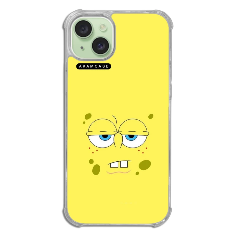 کاور آکام مدل AMC-WTA15PLUS-SPONGE BOB7 مناسب برای گوشی موبایل اپل iPhone 15 Plus