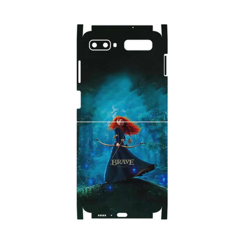 برچسب پوششی ماهوت مدل Brave-FullSkin مناسب برای گوشی موبایل سامسونگ Galaxy Z Flip