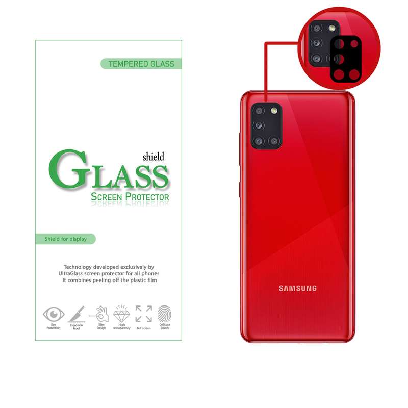  محافظ لنز دوربین شیلد گلس مدل LFUL مناسب برای گوشی موبایل سامسونگ Galaxy A31