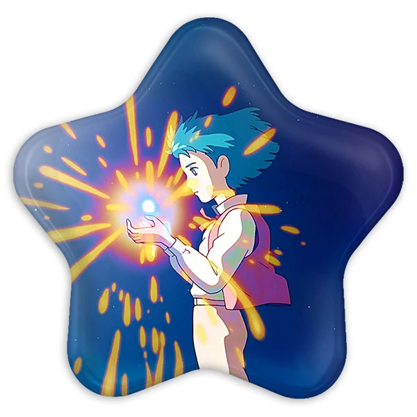 پیکسل خندالو طرح سوفی انیمه قلعه متحرک هاول مدل ستاره ای کد 12890