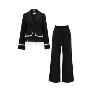 ست کت و شلوار رسمی زنانه مدل شهلا ZDZFZ489