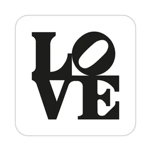 زیر لیوانی کاکتی طرح عاشقانه مدل mp39136