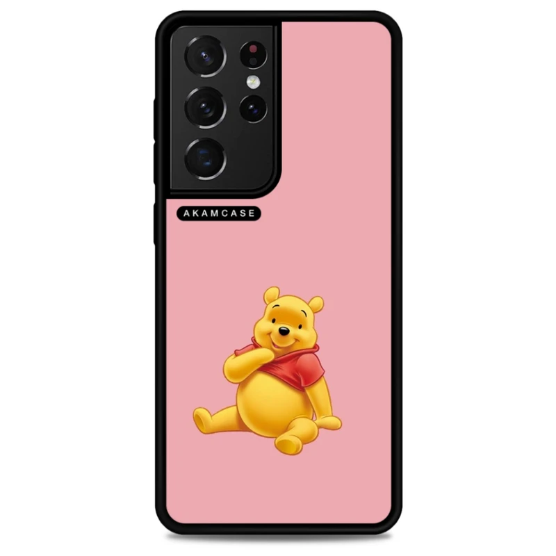 کاور آکام مدل AMC-WSGS21U-POOH-21 مناسب برای گوشی موبایل سامسونگ Galaxy S21 Ultra