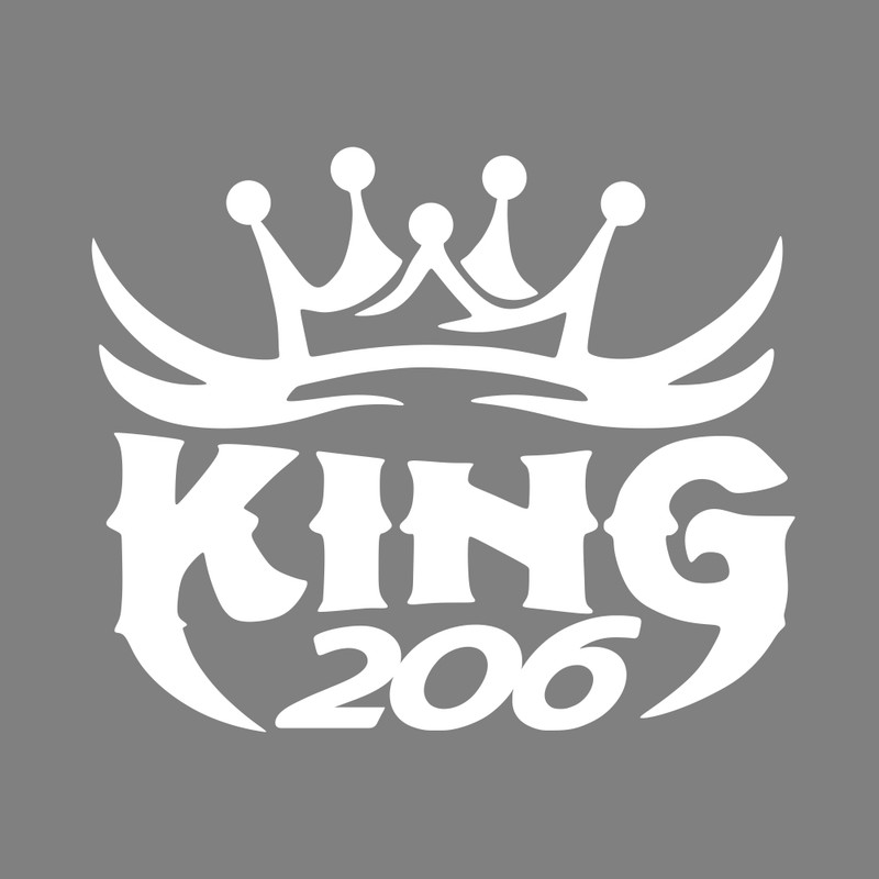 برچسب بدنه خودرو ماتریسیو طرح KING 206 کد M179