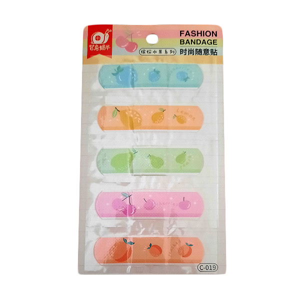 چسب زخم طرح میوه کد C-019 بسته 5 عددی