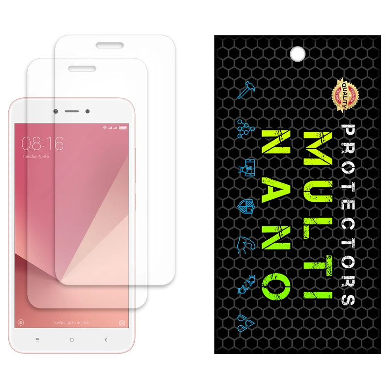 محافظ صفحه نمایش مات مولتی نانو مدل X-S2M مناسب برای گوشی موبایل شیائومی Redmi Y1 بسته دو عددی