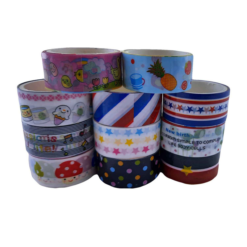 چسب نواری مدل 050 عرض 1.5 سانتی متر مجموعه 11 عددی