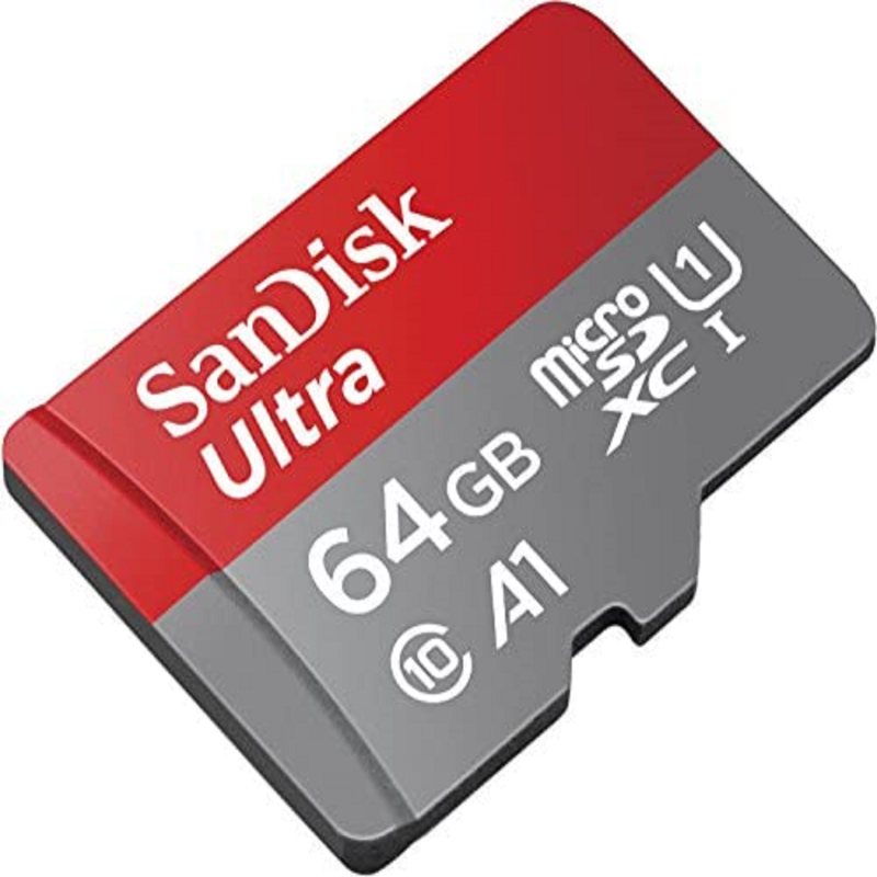 کارت حافظه microSDXC  مدل Ultra A1 کلاس 10 استاندارد UHS-I سرعت 120MBps ظرفیت 64 گیگابایت