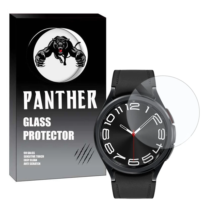 محافظ صفحه نمایش پنتر مدل Glassy-P مناسب برای ساعت هوشمند سامسونگ Galaxy Watch 6 classic 43mm