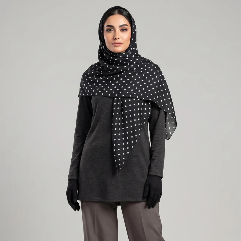 روسری زنانه مدل نخی چهار فصل کد ana-2319