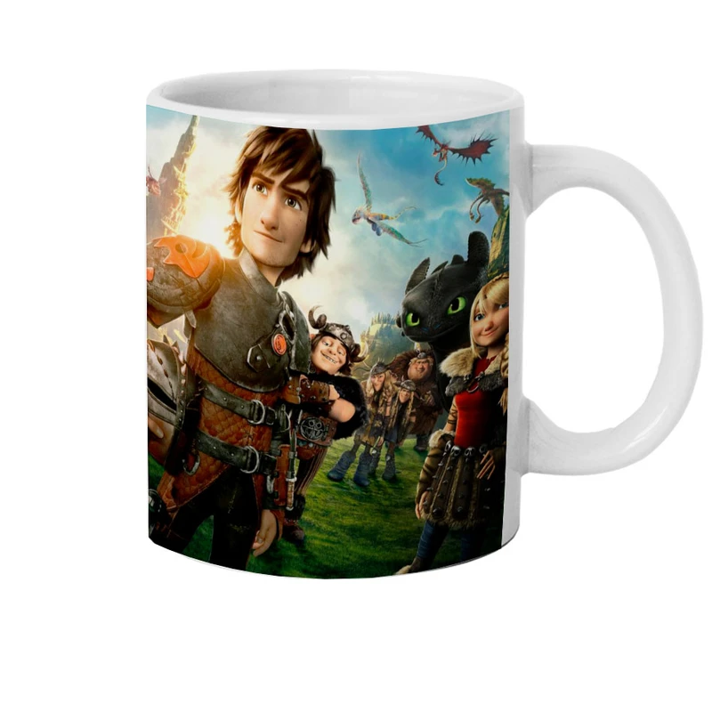 ماگ هومرو طرح انیمیشن اژدها سواران مدل M1084 