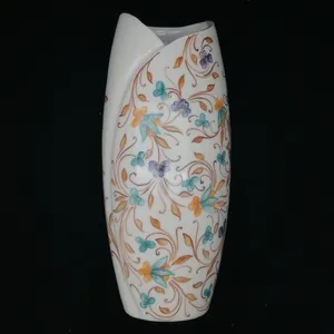 گلدان سرامیکی هیوا طرح پیچک ایستاده کد 11047651