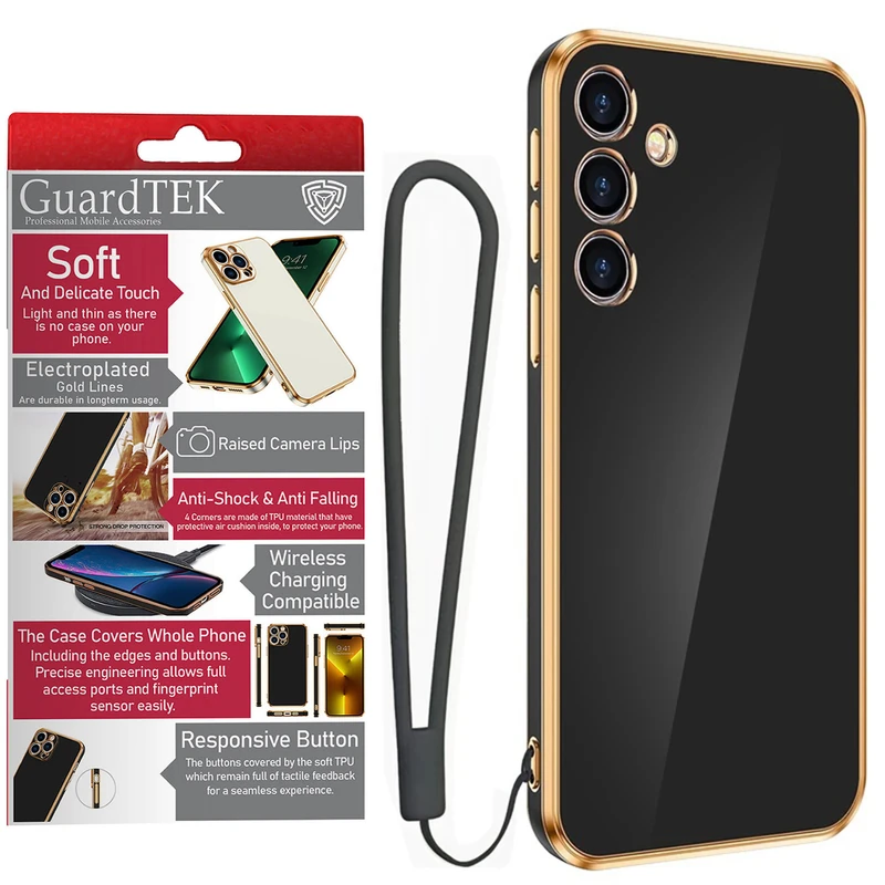 کاور گاردتک آساک مدل Myca2 Strap مناسب برای گوشی موبایل سامسونگ Galaxy M55/ Galaxy C55 به همراه بندآویز