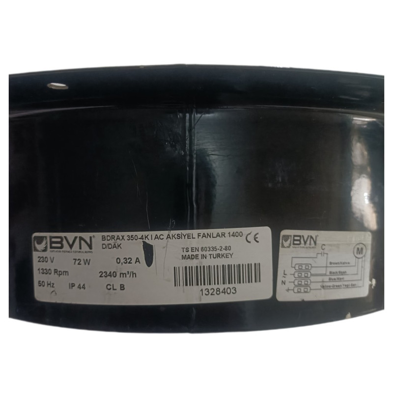 فن دمنده بی وی ان مدل BDRAX350-4K