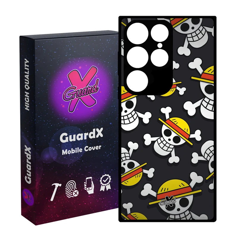 کاور گارد ایکس طرح One Piece Anime مدل Glass10507 مناسب برای گوشی موبایل سامسونگ Galaxy S24 Ultra