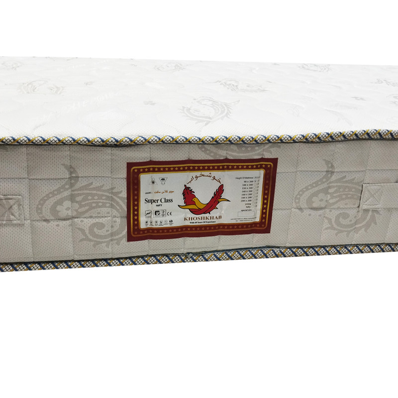 تشک خوشخواب مدل سوپر کلاس سافت یکنفره سایز 200×90 سانتی‌ متر