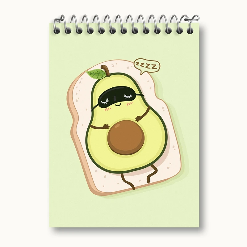 دفتر یادداشت 50 برگ خندالو مدل آووکادو کد 29574