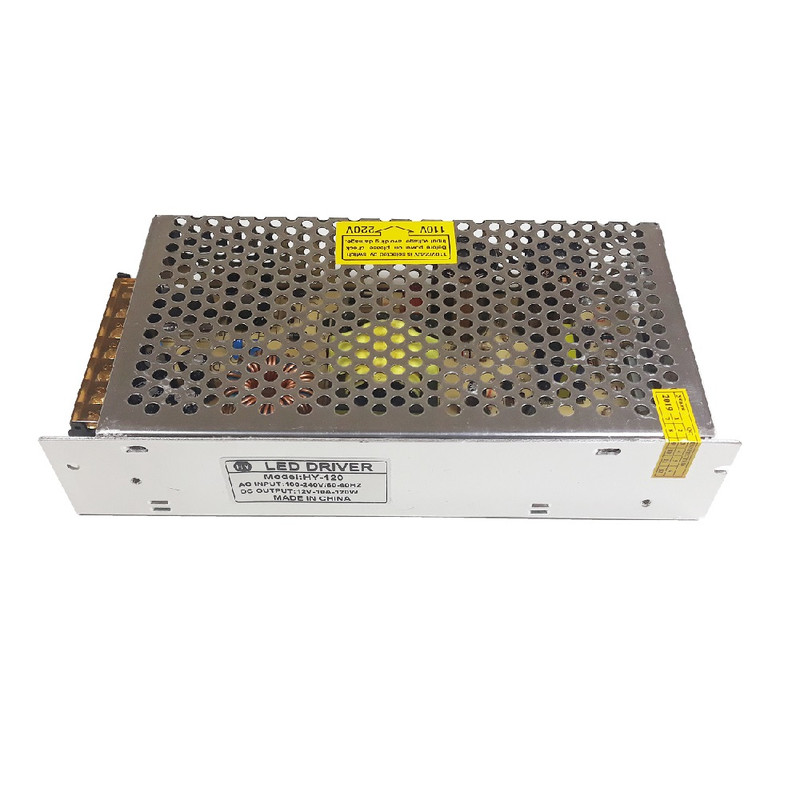 آداپتور سوئیچینگ 12 ولت 10 آمپر مدل HY-120