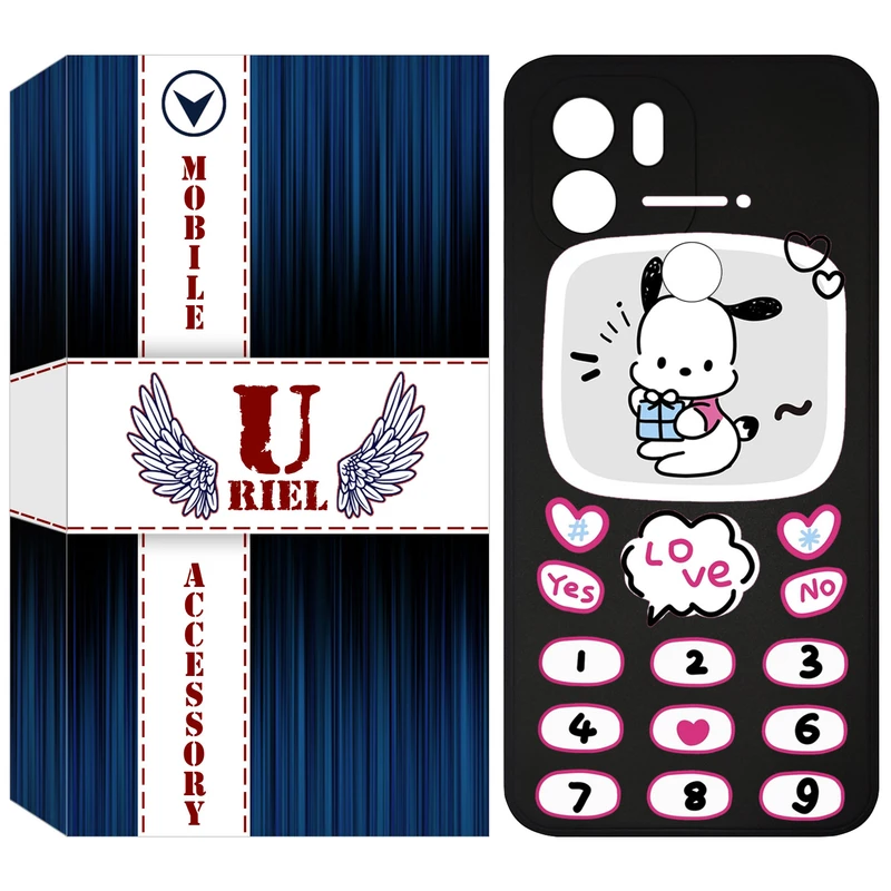 کاور یوریل مدل KSH کد 16 طرح موبایلی مناسب برای گوشی موبایل شیائومی Redmi A1 Plus