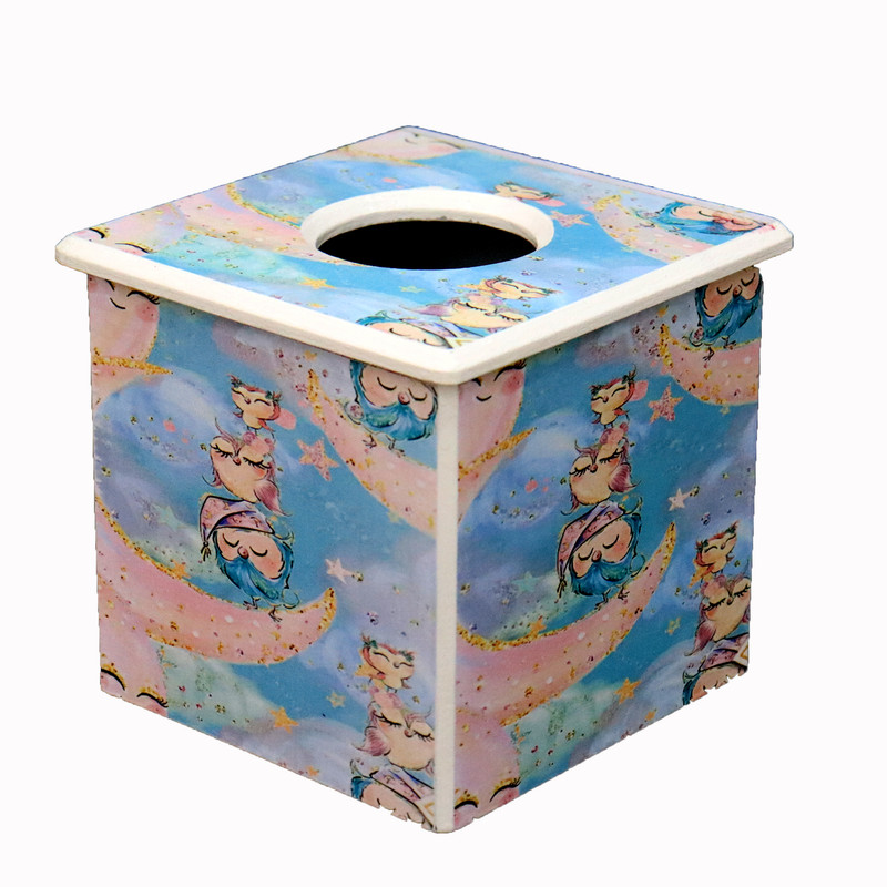 جعبه دستمال کاغذی طرح جغد کد 1515