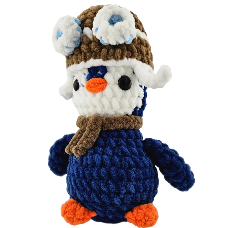 عروسک دستبافت مدل پنگوئن