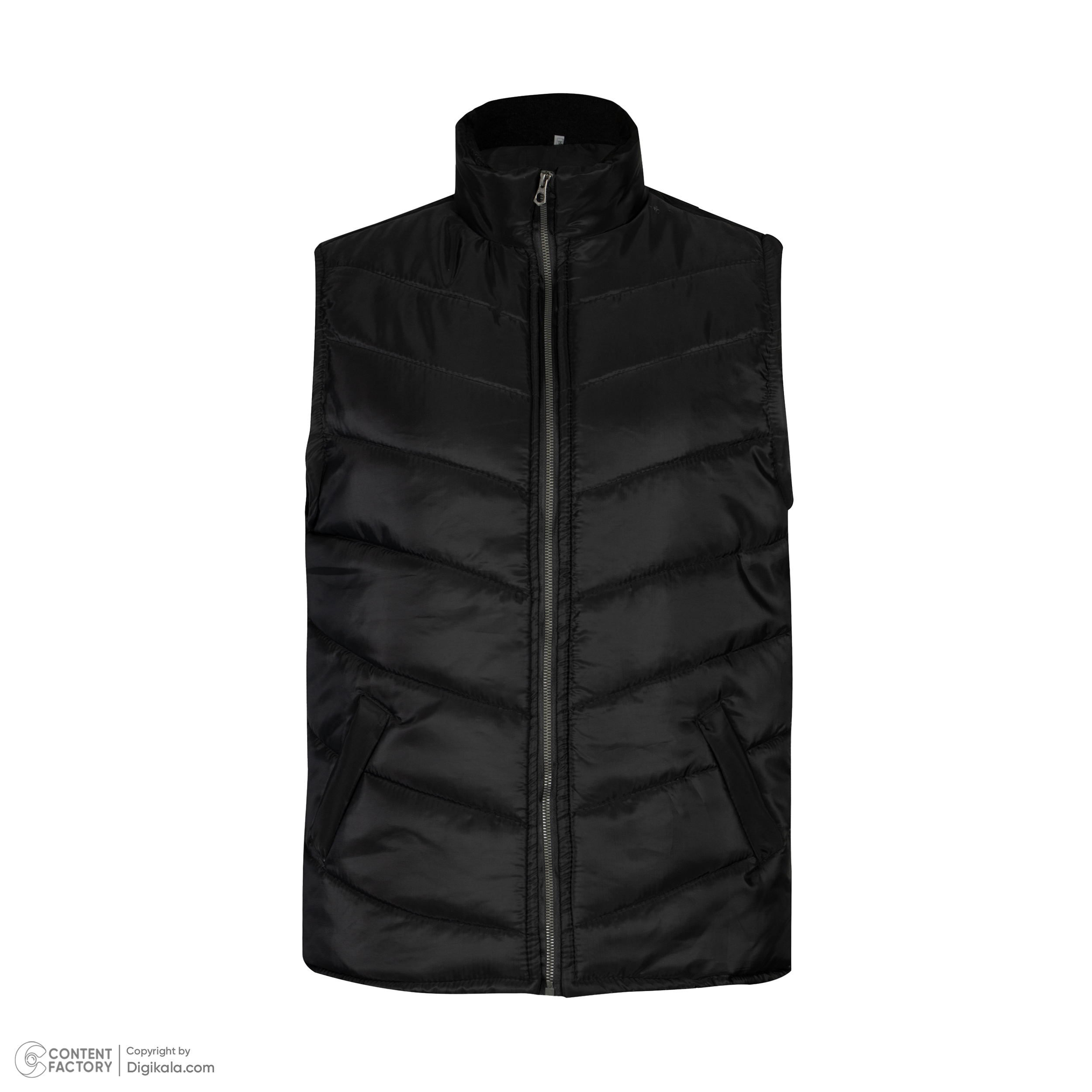 جلیقه مردانه مون‌ سا مدل 102951123 رنگ مشکی