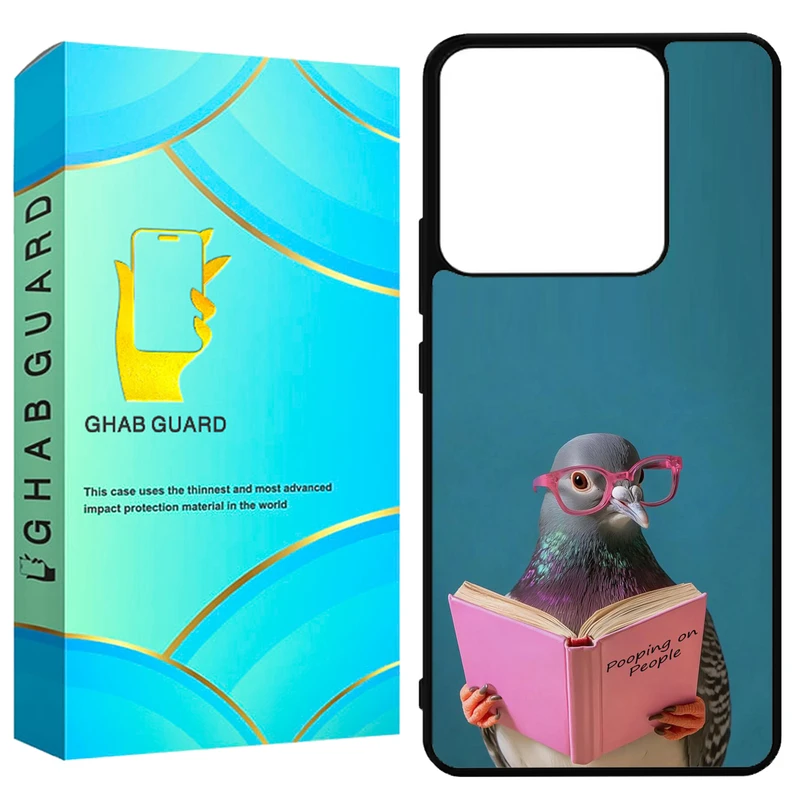 کاور قاب گارد طرح کبوتر مدل GN14 مناسب برای گوشی موبایل شیائومی Redmi Note 14 5G