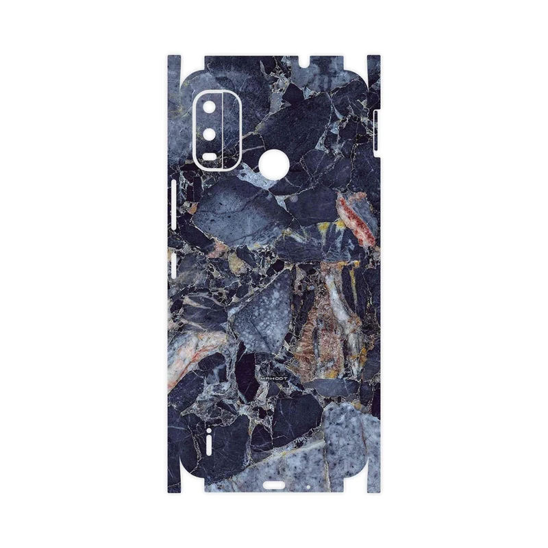 برچسب پوششی ماهوت مدل Broken black marble-FullSkin مناسب برای گوشی موبایل نوکیا G11 Plus