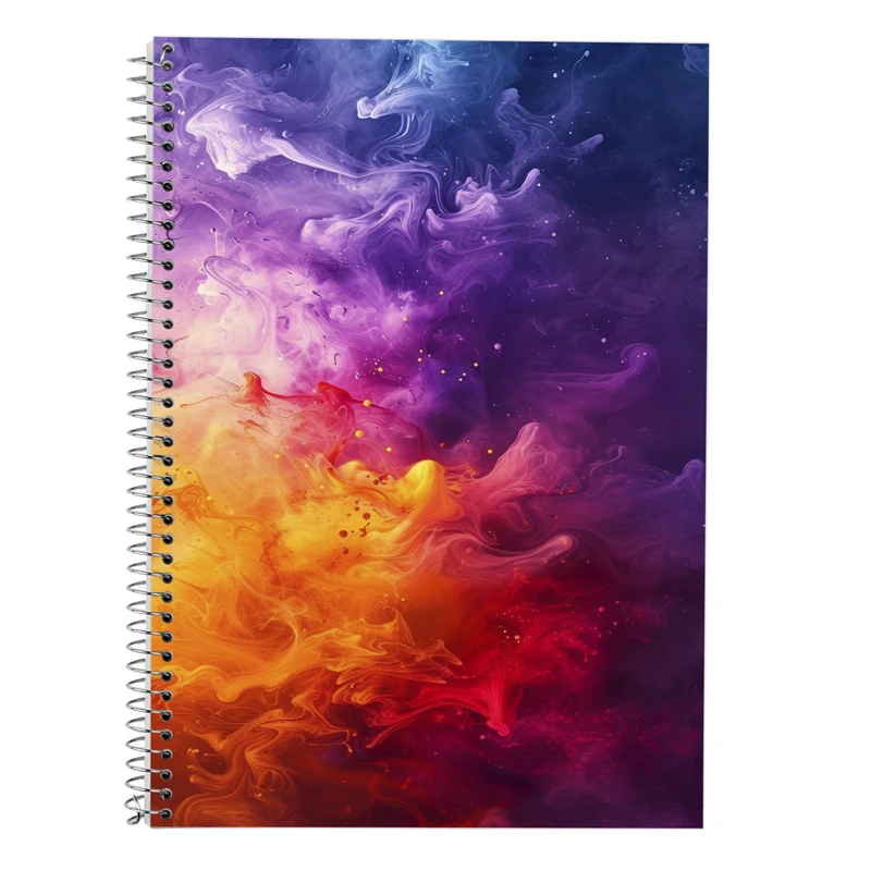 دفتر زبان 50 برگ مدوپد مدل دو خط طرح فانتزی کد DF14431