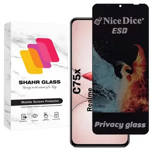 Shahr Glass SND7 Privacy Screen Protector Suitable For Realme C75x