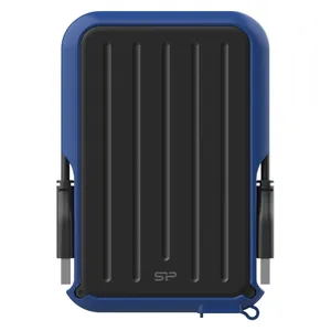 هارد اکسترنال سیلیکون پاور مدل Armor A66 ظرفیت یک ترابایت دارای رابط USB Type-A 3.2