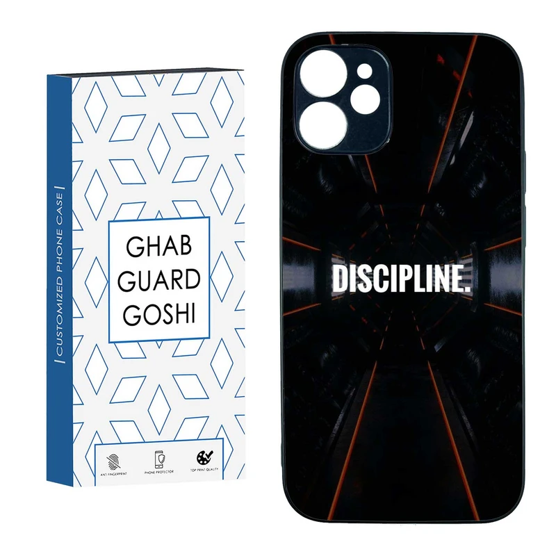 کاور قاب گارد گوشی طرح DISCIPLINE کد TPU-108 مناسب برای گوشی موبایل اپل IPHONE 12 MINI