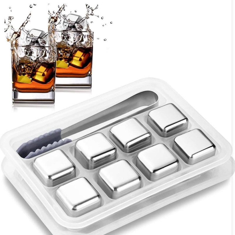 قالب یخ مدل 08 مجموعه 8 عددی به همراه انبر